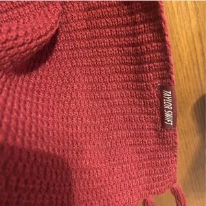 Taylor Swift Red (taylor’s version) Knit Scarf